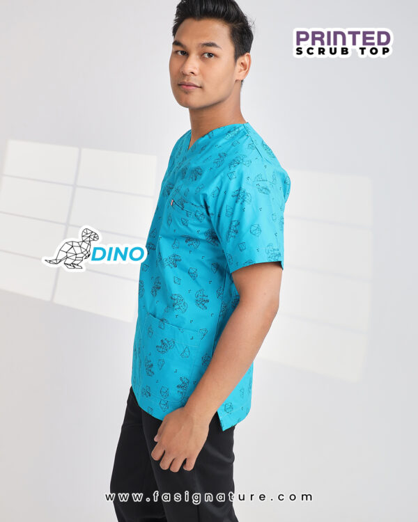 PRINTED Unisex Scrub Top (Limited Edition New Design) - Image 8