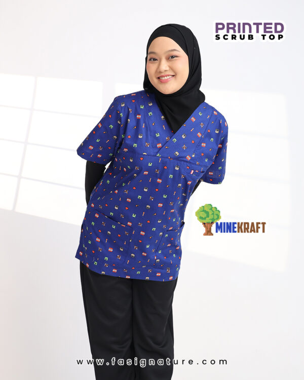 PRINTED Unisex Scrub Top (Limited Edition New Design) - Image 10